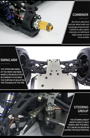 ZD Racing MT8 1/8 RC Car Off-Road 4WD High Speed Racing Remote Control Electric Monster Truck