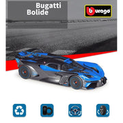 Bburago 1:18 Bugatti Bolide Diecast Model Car