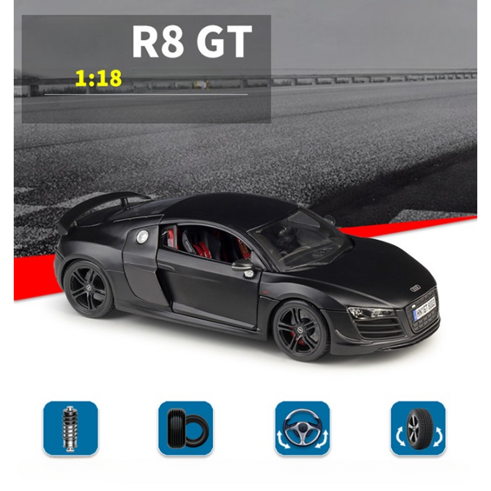 Maisto 1:18 Audi R8GT Diecast Car