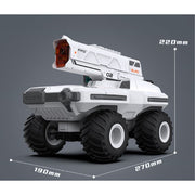 RC Monster Truck with LED Light and Spray