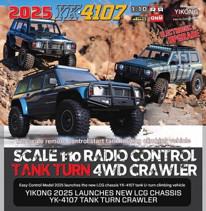 1/10 YK4107 PRO RC Rock Crawler – CrazyRC.com 1/10 YK4107 PRO RC Rock Crawler – CrazyRC.com