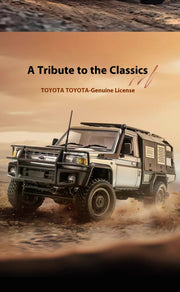 Toyota LC79 MN82S Remote Control Four-wheel Off-road Pickup Car