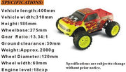 HSP 94108 1:10 Gasoline RC Monster Truck