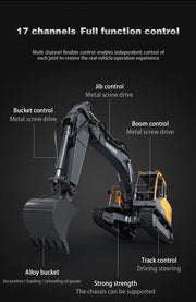 Double Eagle E598 Excavator Volvo Electric Remote Control