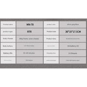 1:12 MN78 4WD Rock Crawler Remote Control Car