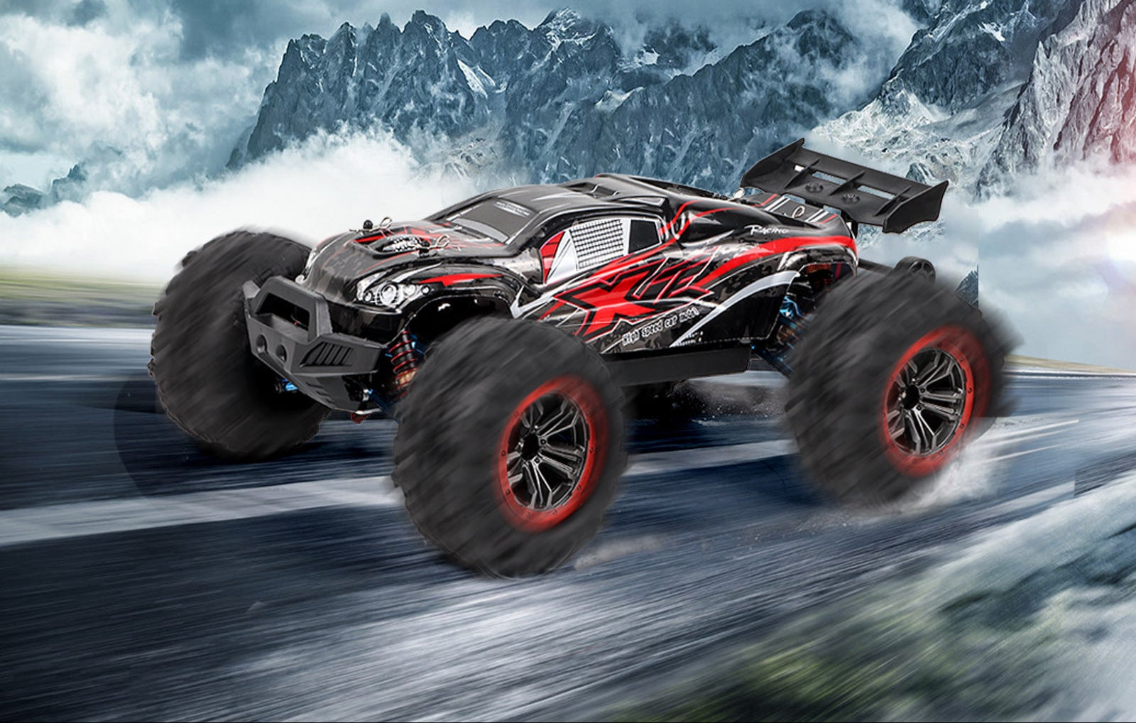 F14A/B 1/10 Scale High-Speed RC Off-Road Truck – 50km/h, 550 Motor, 2.4G Remote