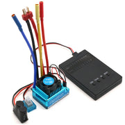 Flyhike 45/60/80/120A brushless WaterProof - Splash Proof ESC 1/8 1/10 1/12 RC vehicle ESC with Programming Card (Optional)