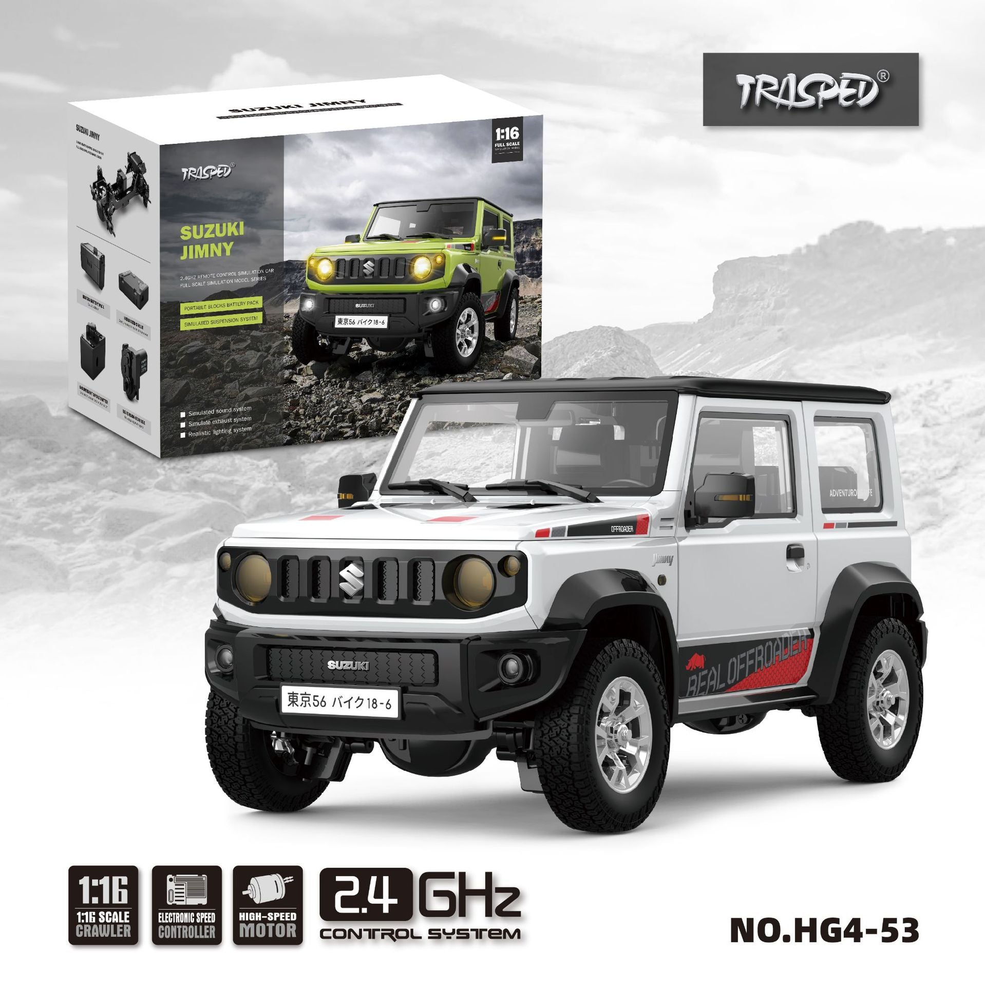 SUZUKI JIMNY 1:16 RC Car
