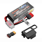 MJX HYPER GO 3S-(25C) 11.1V 2000mAh LiPo Battery with XT 60 female to Male and Battery Clip