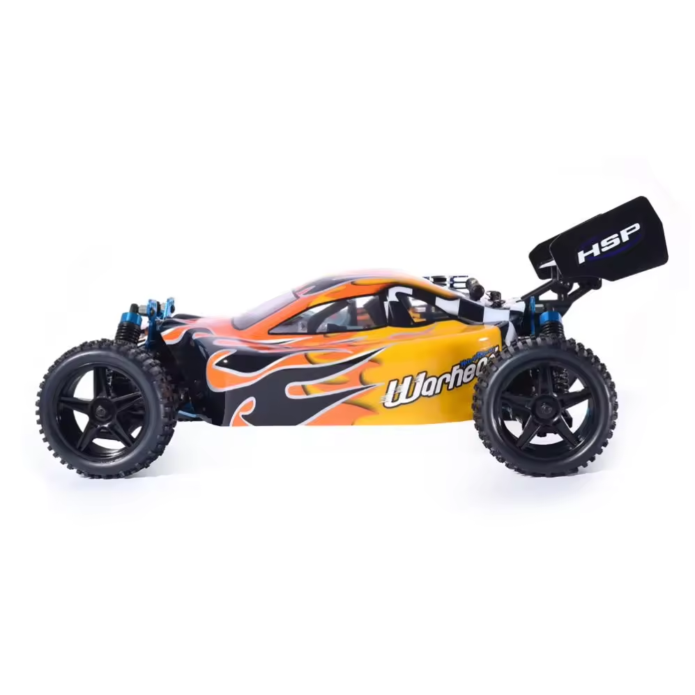 1/10 Scale Nitro RC Car – 4WD Oil-Powered Flat Sports Racing Car