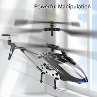 3.5 Channel Alloy Remote Control Helicopter with Light Display