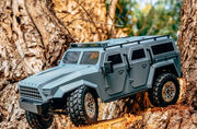 FrSky 1/18 2.4G 4WD Military Truck Remote Control Rock Crawler Model
