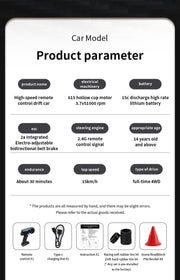 Ford Mustang 1:43 Drift RC Car 6601