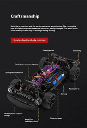 SCY 16303 1:16 2.4G 4WD 35KM/H High Speed On Road Racing Drifting Car