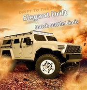 FrSky 1/18 2.4G 4WD Military Truck Remote Control Rock Crawler Model