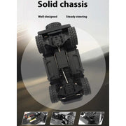 FrSky 1/18 2.4G 4WD Military Truck Remote Control Rock Crawler Model