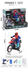 1/10 2.4GHz Electric Remote Control Spray Drift Racing Stunt Motorcycle with Lights