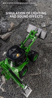 HUINA 1579 1:14 9CH RC Loader Excavator 2 in 1 Construction Vehicle