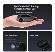 SNICLO CA51 1/43 19km/h FVP First Person View Camera 4WD 2.4GHz Mini Remote Control Drift Car