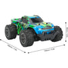 S921 1:20 20KM/H 2.4GHz Off-Road Remote Control Racing Truck