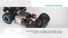 WLtoys 284161 1/28 2.4G 4WD 30km/h Metal Chassis Electric High Speed Remote Control Off-road Drift Car with LED Lights