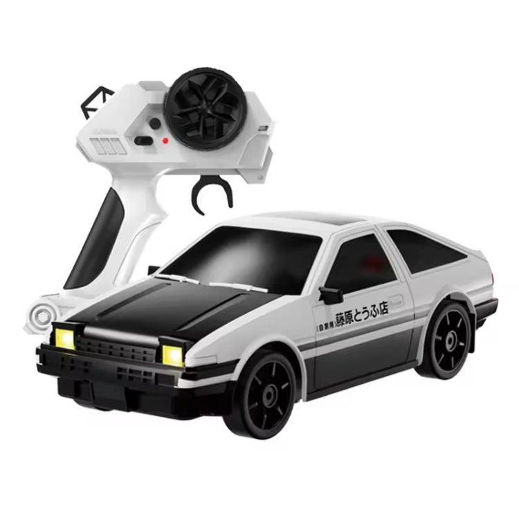 Toyota Sprinter Trueno AE86 Initial D 1:24 Mini RC Car with movable headlights