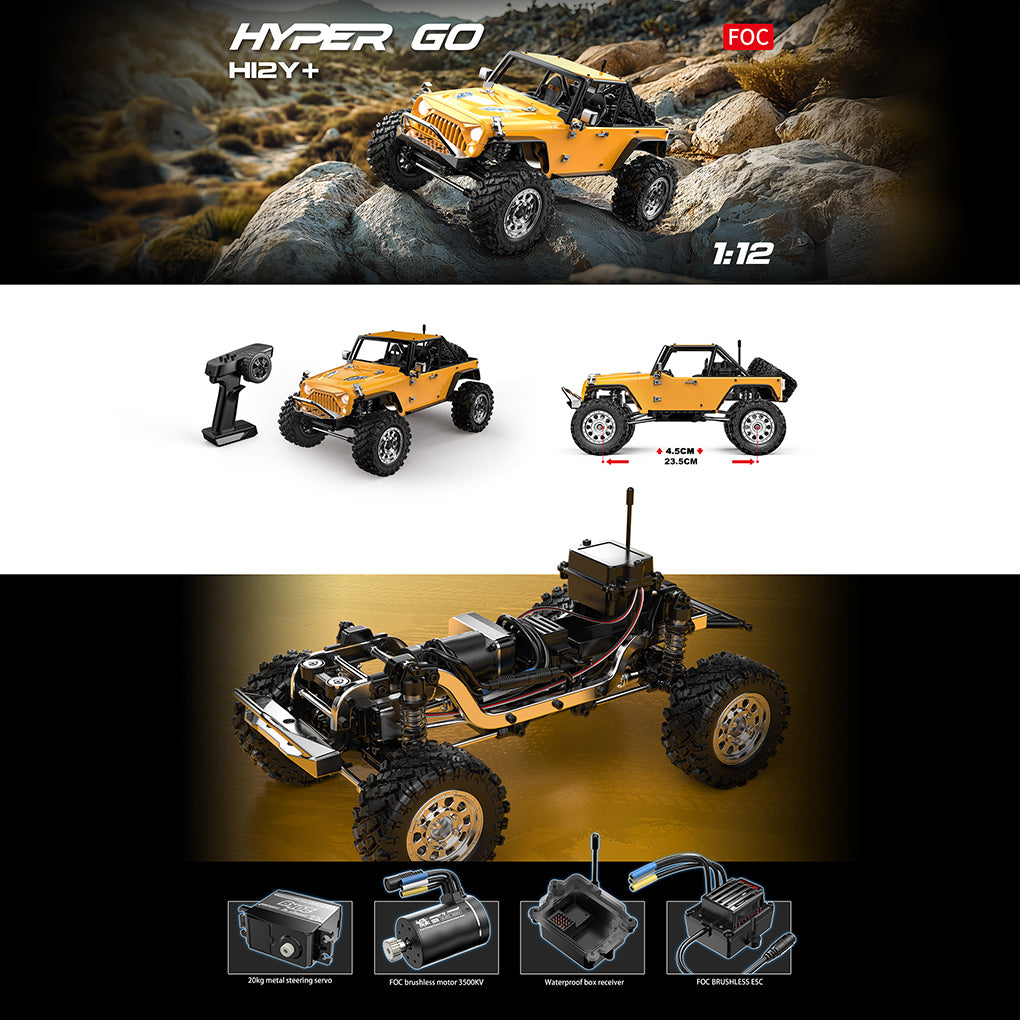 MJX 1 12 H12Y H12Y Brushless Electric Remote Control Climbing Off R mjx-1-12-h12y-h12y-brushless-electric-remote-control-climbing-off-r