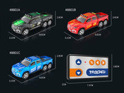 1:64 Mini 2.4 GHz Rechargeable 6 Wheels Remote Control Pickup Truck
