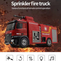 Huina 1562 1:14 Simulation Firetruck