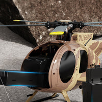 RC ERA C189 1:28 Fang MD500 Brushless Dual Simulation Model 6-Axis Gyro Remote Control Helicopter