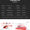 3.5 Channel Alloy Remote Control Helicopter with Light Display