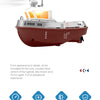 Rescue 1008 1:32 2.4G Scale Mini Remote Control Tugboat