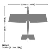 Hangar 9 Ultra Stick 60-Inch Plug-N-Play RC Airplane