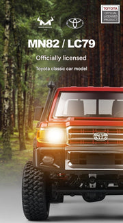 MNRC MN82 RTR 1/12 2.4G 4WD RC Car TOYOTA Land Cruiser LC79 RC Pickup Truck