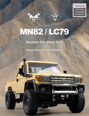 MNRC MN82 RTR 1/12 2.4G 4WD RC Car TOYOTA Land Cruiser LC79 RC Pickup Truck