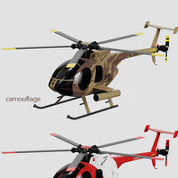 RC ERA C189 1:28 Fang MD500 Brushless Dual Simulation Model 6-Axis Gyro Remote Control Helicopter