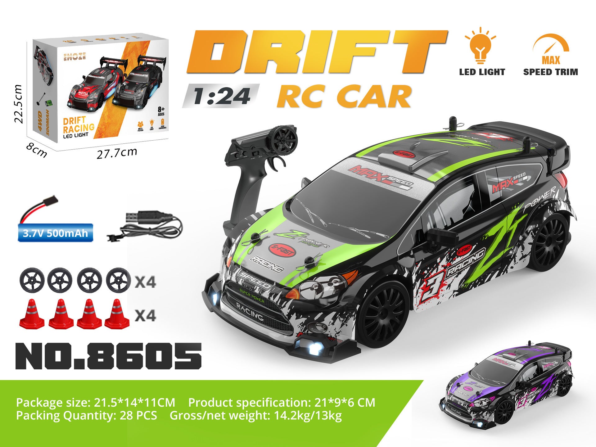 WLtoys 284161 1/28 2.4G 4WD 30km/h Metal Chassis Electric High