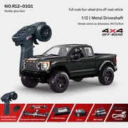 Little Demi R12-01Q 1:12 F150 4WD Off-Road Remote Control Pickup Truck with LED Lights