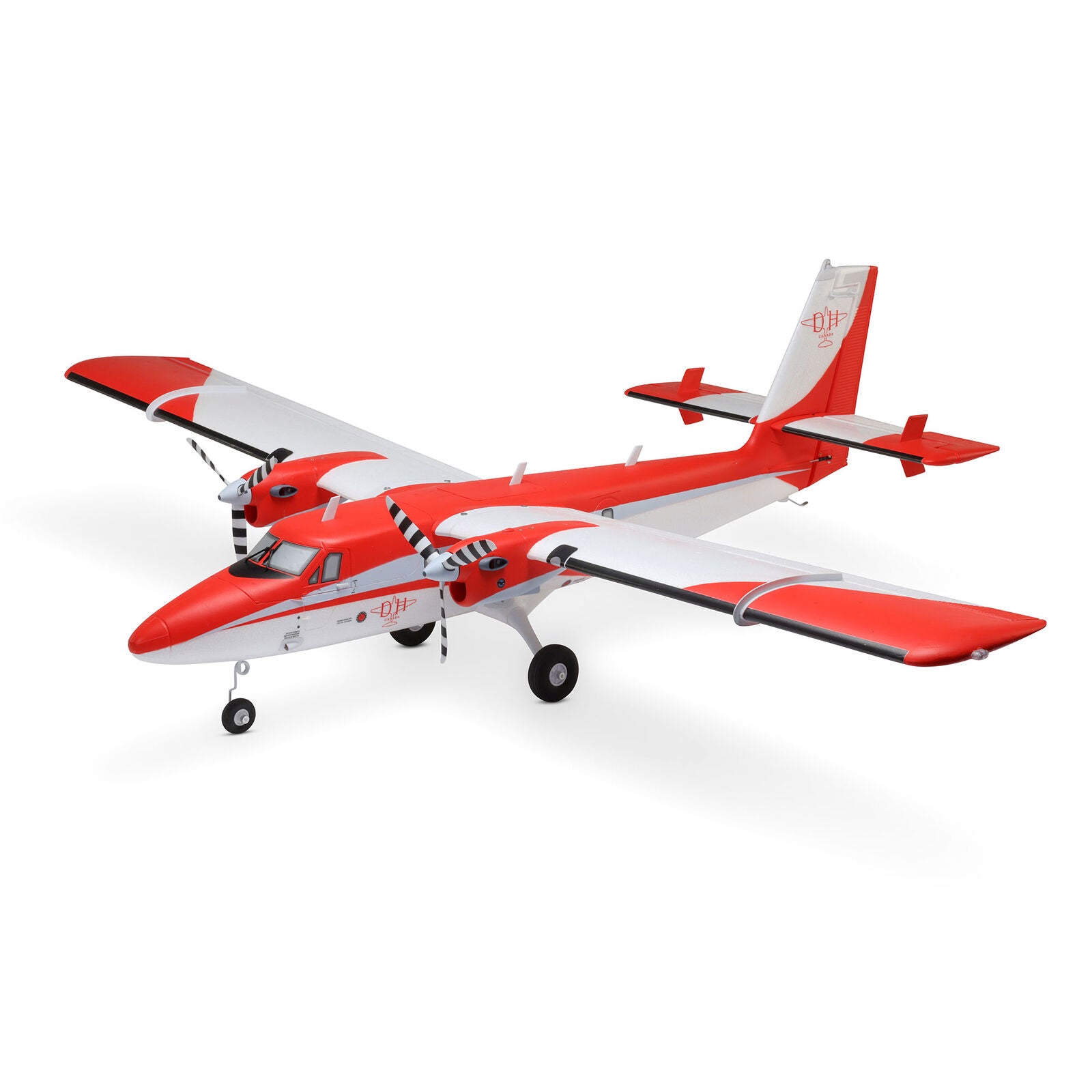 E-flite DHC-6 Twin Otter 1.4m BNF Basic Twin-Engine RC Aircraft with AS3X+