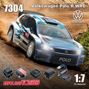 MJX 7304 Hyper Go 1/7 Volkswagen Polo R WRC RC Rally Car