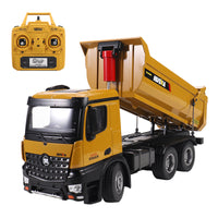 Huina 1582 1:14 All Metal Heavy Duty Dump Truck Toy