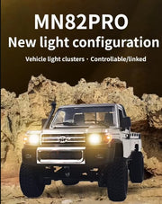 MNRC MN82 Pro RTR 1/12 2.4G 4WD RC Car TOYOTA Land Cruiser LC79 RC Pickup Truck