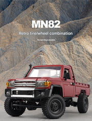 MNRC MN82 RTR 1/12 2.4G 4WD RC Car TOYOTA Land Cruiser LC79 RC Pickup Truck