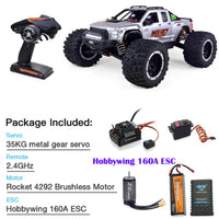 ZD Racing MX07 1/7 80km/h 4WD 8S High Speed ​​Electric Buggy Off-Road Remote Control Monster Truck