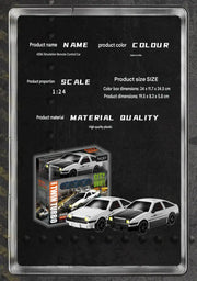 Toyota Sprinter Trueno AE86 Initial D 1:24 Mini RC Car with movable headlights