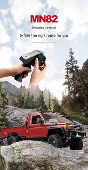 MNRC MN82 RTR 1/12 2.4G 4WD RC Car TOYOTA Land Cruiser LC79 RC Pickup Truck