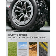 1:20 25KM/H 2.4GHz Off-Road Remote Control Racing Truck with LED Light