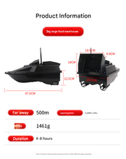 GPS 25000 mAh Battery Remote Control Fishing BaitBoat