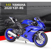 WELLY 1:12 Yamaha 2020 YZF-R6 Diecast Model