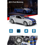 Maisto 1:24 2014 Ford Mustang Street Racer Diecast Car